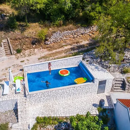 Eco Villa With Pool Podaca Exterior photo